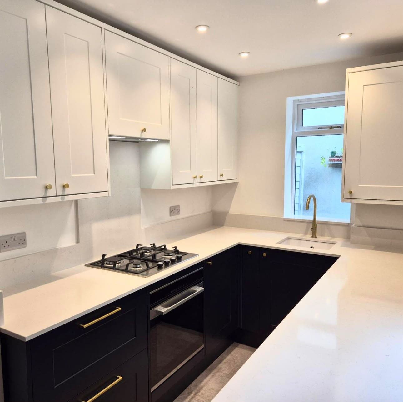 Evans All Electrical kitchen recessed downlights and task lighting