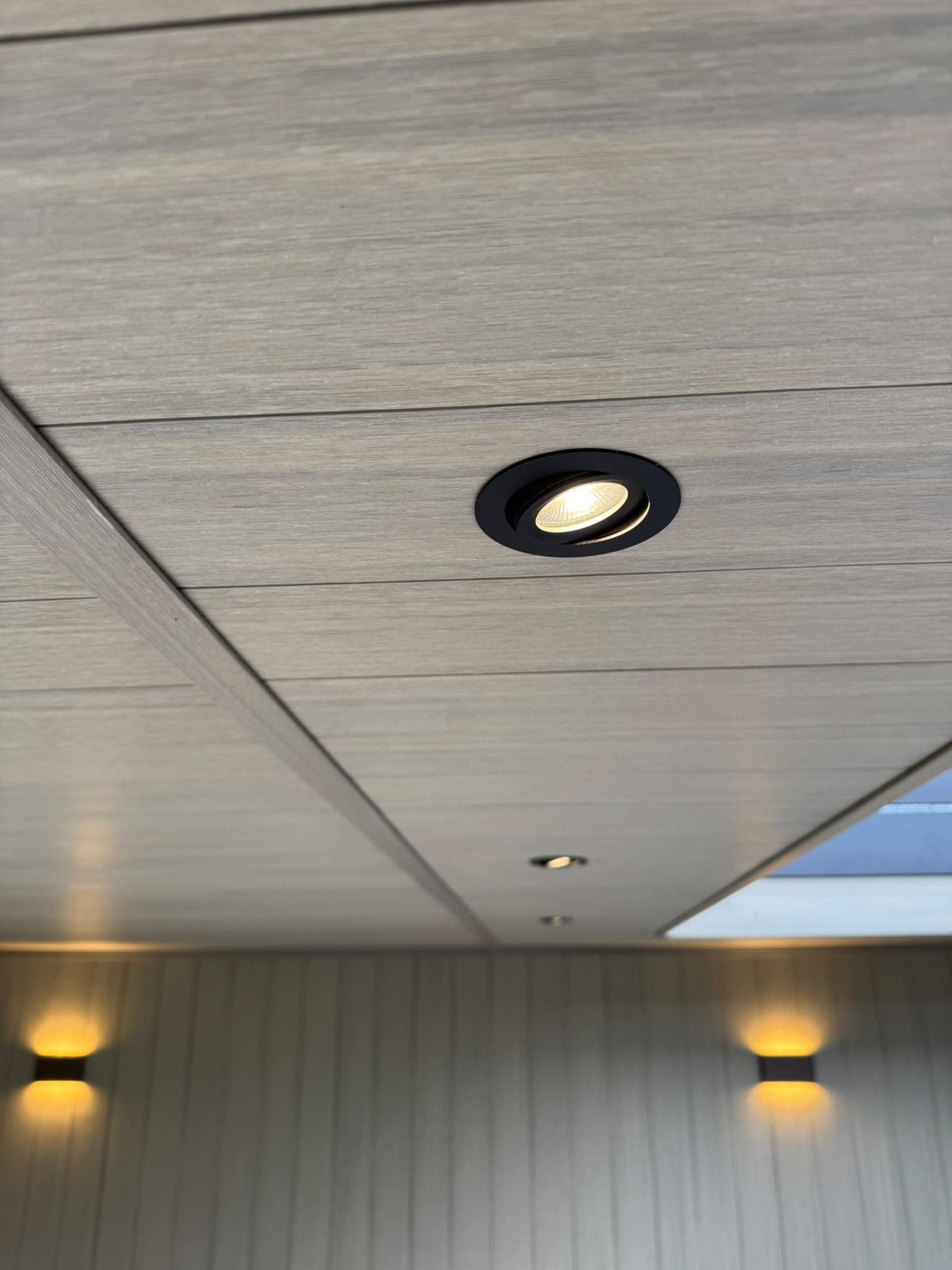 Evans All Electrical outdoor recessed downlight close up