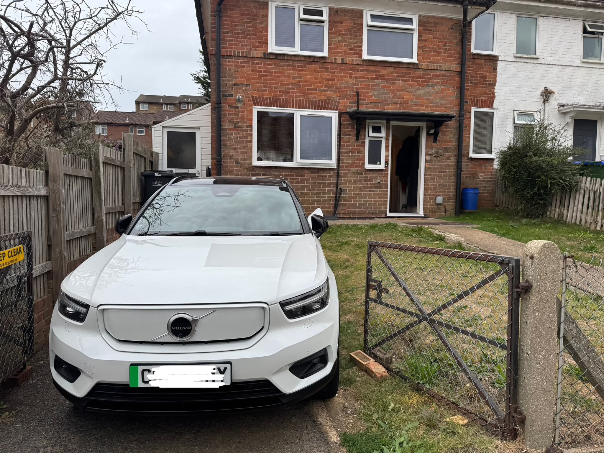 Evans All Electrical residential property with electric car