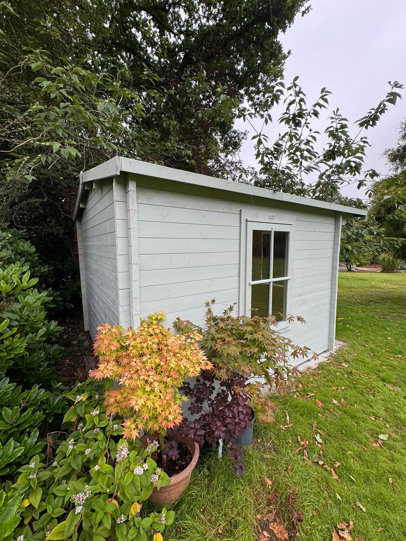 Evans All Electrical garden room exterior